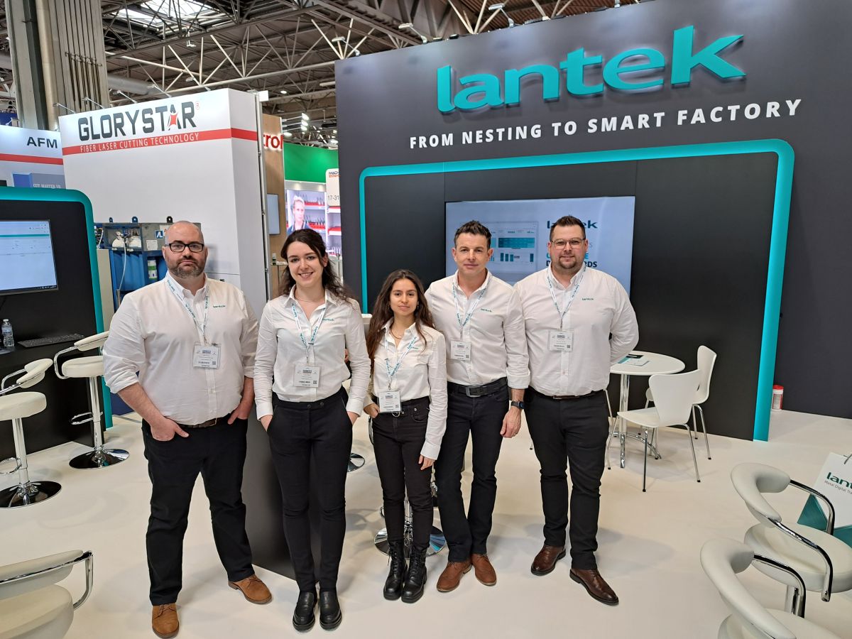 Lantek at trade show