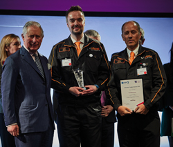 HRH Prince of Wales honours Mazak