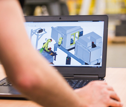 3D Simulation Program For Robot Control