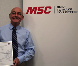 MSC Industrial Supply achieves ISO 9001:2015